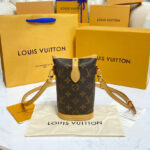 Louis Vuitton Fold Me Pouch M80874 Brown
